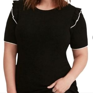 Torrid short sleeve sweater